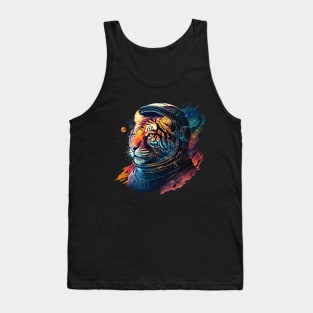 space tiger Tank Top